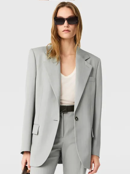 بليزر أنيق بزر واحد من Stella McCartney
