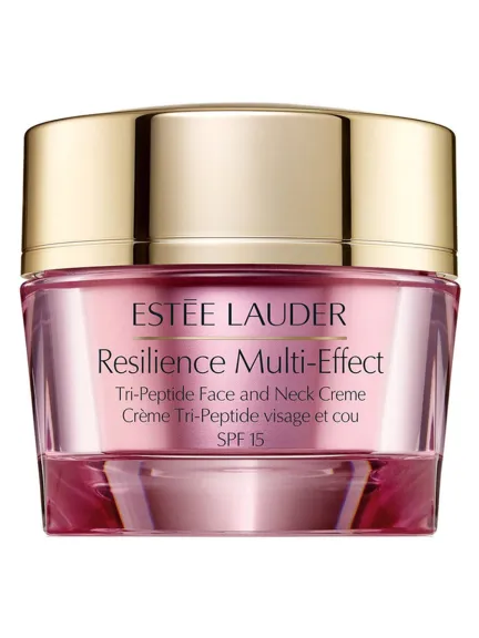 كريم لبشرة العنق من Estee Lauder Resilience Multi Effect - Tri-Peptide Face And Neck Creme SPF 15	