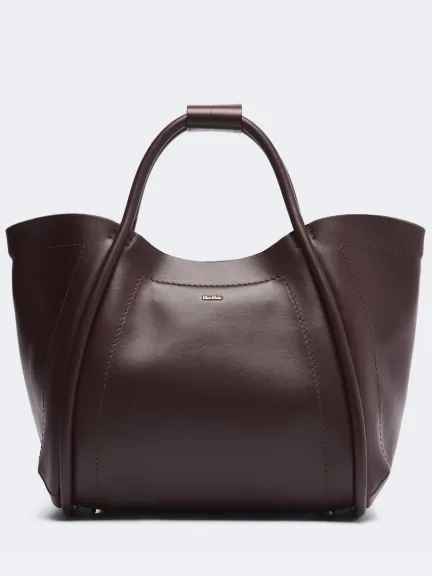 حقيبة بمقبض علوي من الجلد من Max Mara	