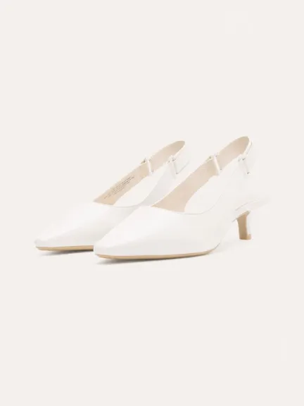 حذاء Slingback بكعب قصير من DKNY