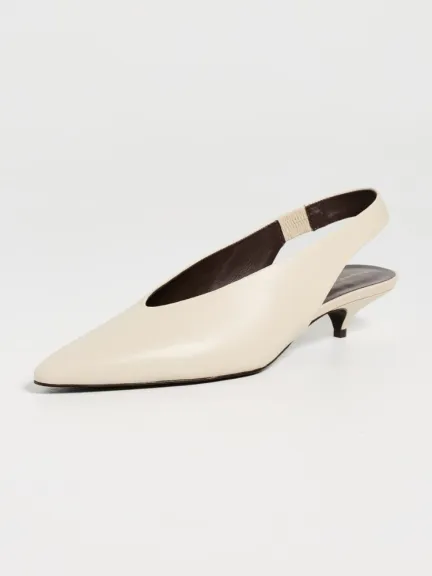 حذاء Slingback بكعب قصير من Reformation