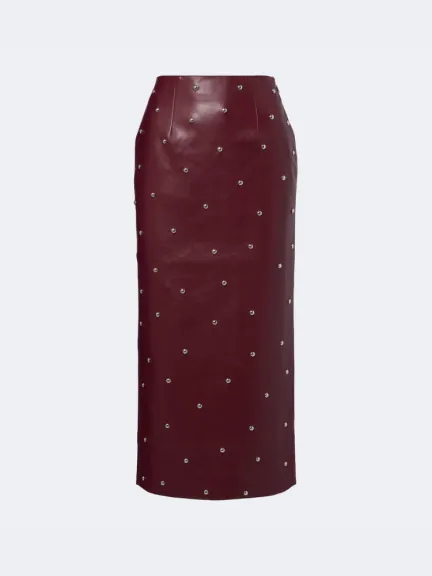 Pencil Skirt مرصعة بالمسامير من Rotate	