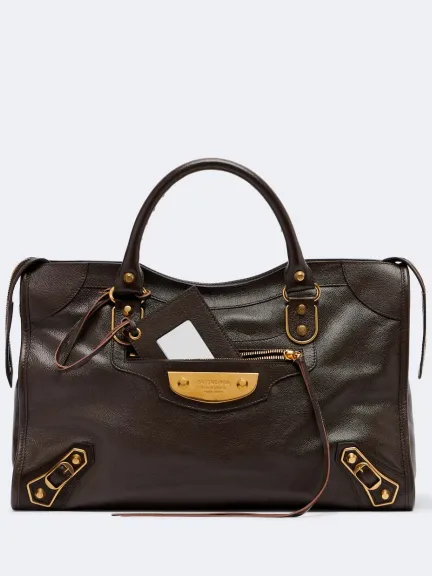 حقيبة يد من الجلد Le City Uptown Medium من Balenciaga	
