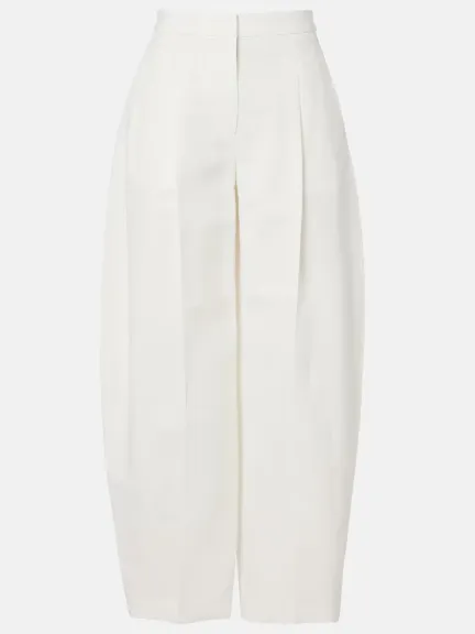 بنطلون بأرجل باريل من Alaïa	