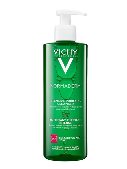 غسول لتنقية البشرة الدهنية والمعرّضة للحبوب من علامة Vichy
