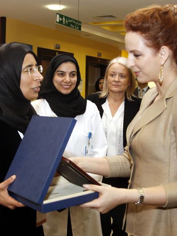 خلال زيارتها