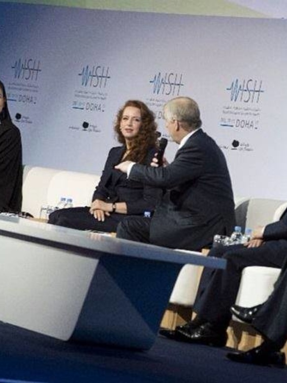 خلال مشاركتها بالمؤتمر