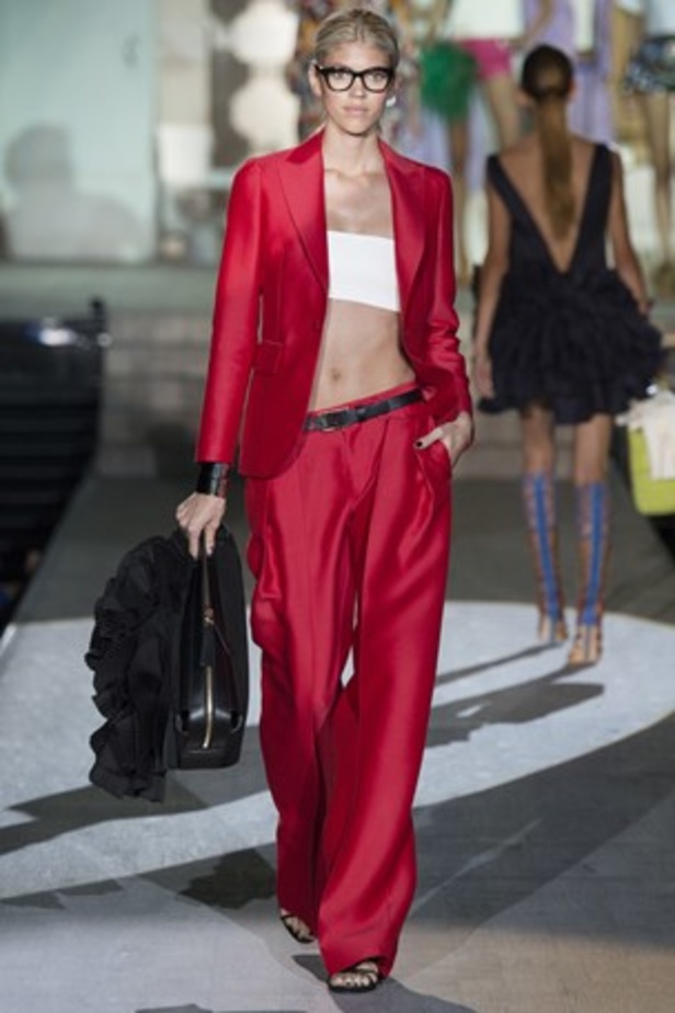 موضة الجينز والكشاكش في عرض Dsquared 2 