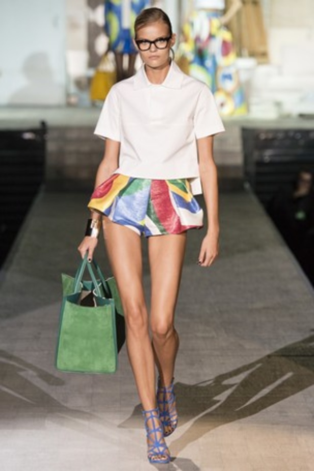 موضة الجينز والكشاكش في عرض Dsquared 2 