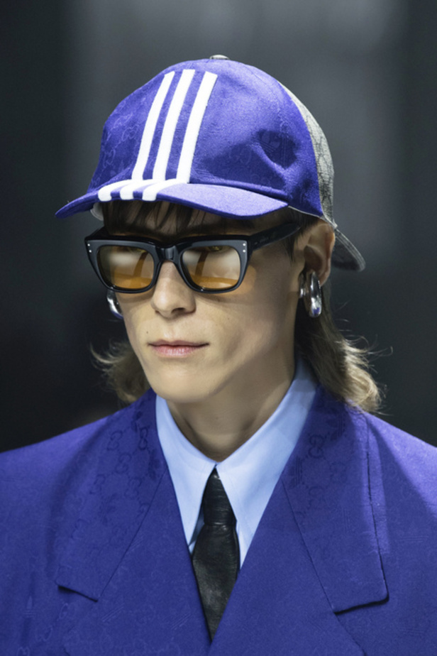 تعاون Adidas وGucci يذهل الحضور في مجموعة "غوشي" لخريف وشتاء 2022