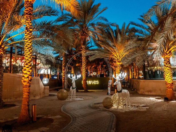 الليالي الساحرة بانتظارك في ذا جروفز  - المصدر موسم الرياض 