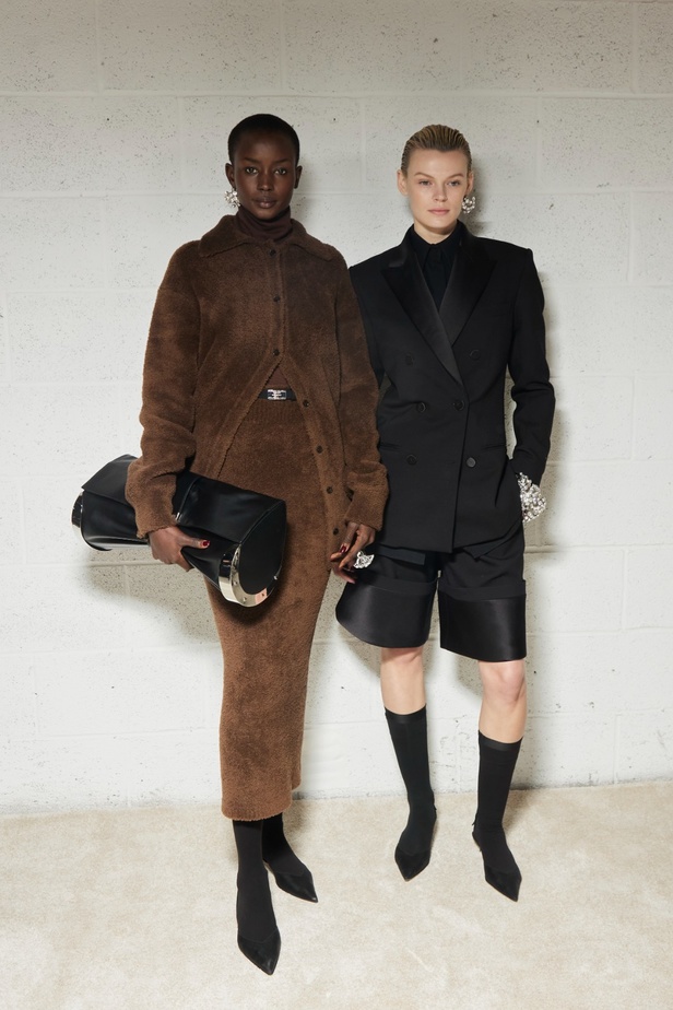 من كواليس مجموعة براندون ماكسويل لخريف وشتاء 2023-2024