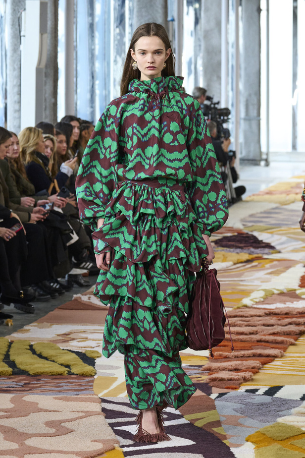 مجموعة Ulla Johnson لخريف وشتاء 2023-2024 في نيويورك..