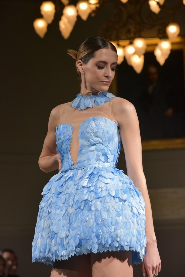 مجموعة المصممة هند زيدان في أسبوع الموضة الباريسي