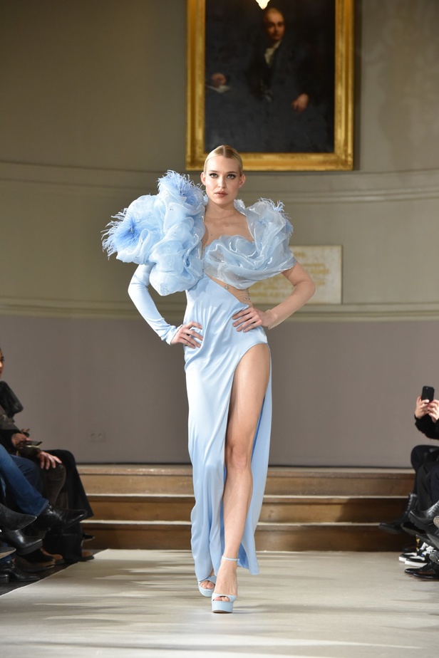 مجموعة المصممة هند زيدان في أسبوع الموضة الباريسي