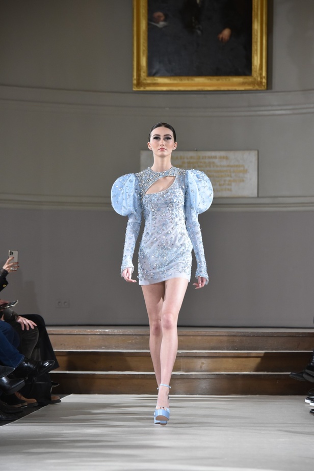 مجموعة المصممة هند زيدان في أسبوع الموضة الباريسي