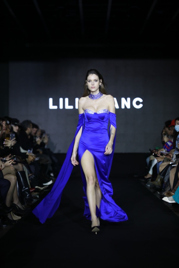 Lili Blanc استهلت خطوتها العالمية بعرض مجموعة Flamme Femme في باريس