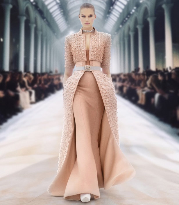 قفز فوق الزمن في مجموعة المصمم سعيد قبيسي لخريف 2024... يطوّع التكنولوجيا لمحاكاة المستقبل