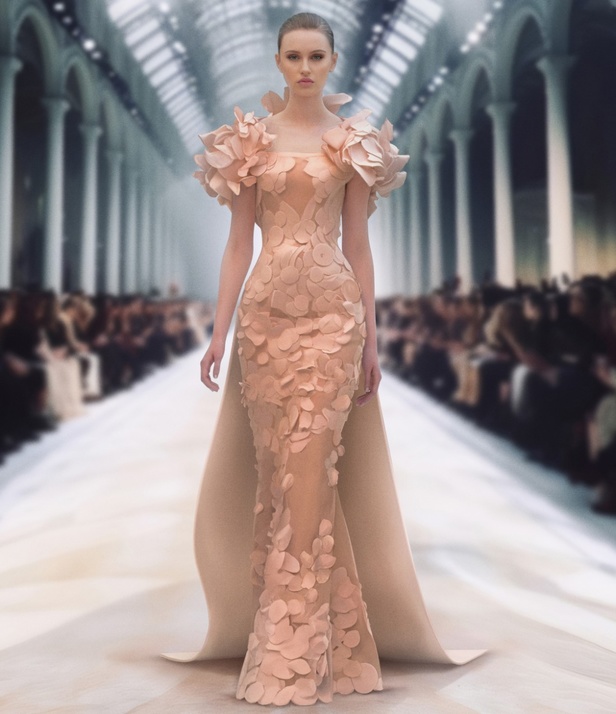 قفز فوق الزمن في مجموعة المصمم سعيد قبيسي لخريف 2024... يطوّع التكنولوجيا لمحاكاة المستقبل