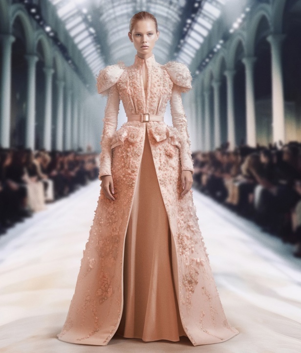 قفز فوق الزمن في مجموعة المصمم سعيد قبيسي لخريف 2024... يطوّع التكنولوجيا لمحاكاة المستقبل