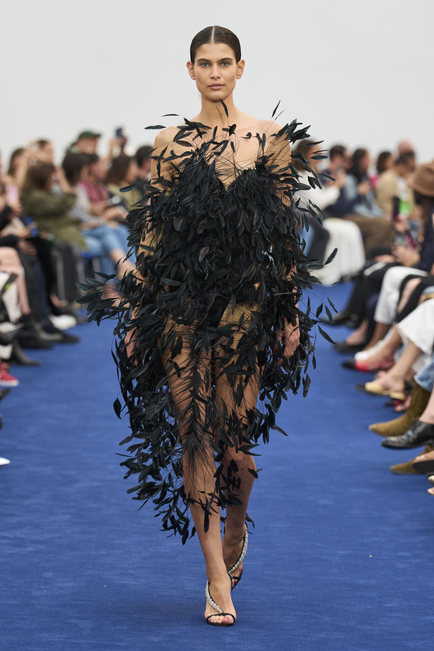 عودة اللون الأسود الى الواجهة مع مجموعةAlexandre Vauthier  لخريف وشتاء 2024 في باريس