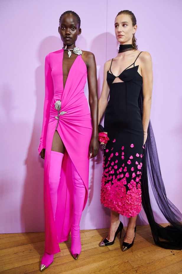 كواليس مجموعة ديفيد كوما لربيع وصيف 2024 في لندن