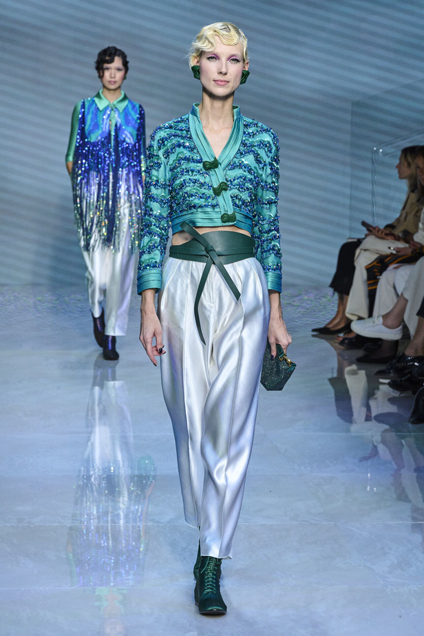 مجموعة Giorgio Armani لربيع وصيف 2024