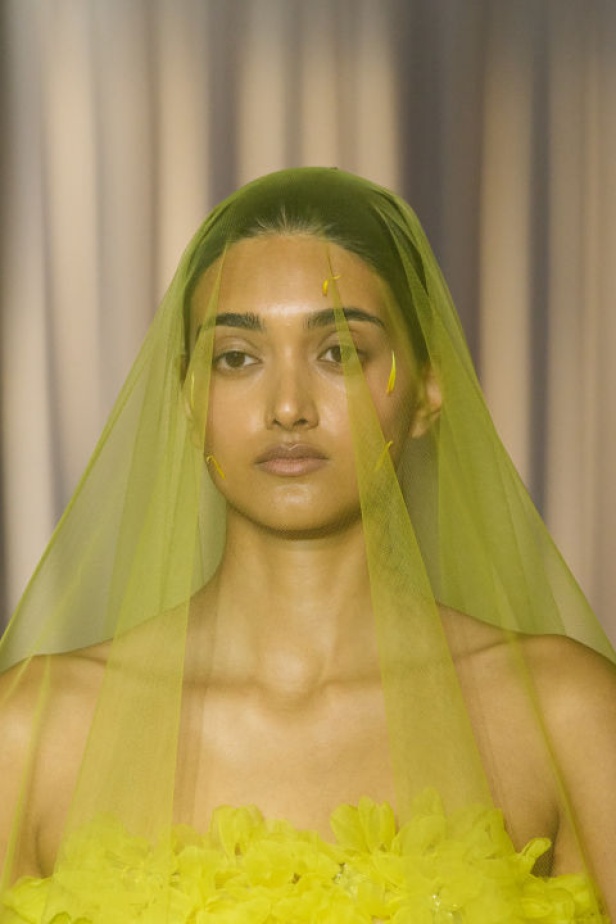 اطلالات جمالية لمجموعة Giambattista Valli للأزياء الراقية لخريف وشتاء 2024-2025