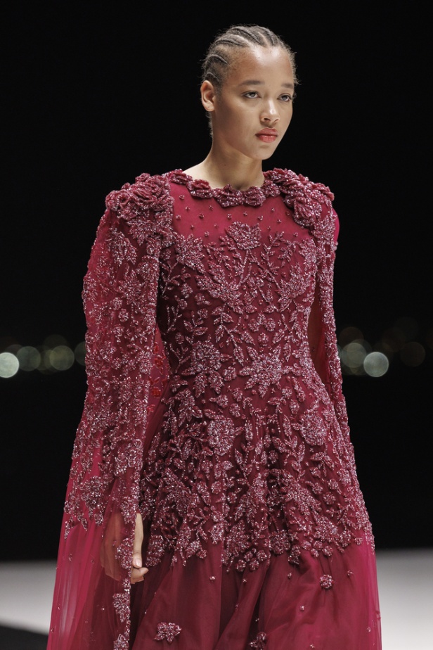 مجموعة Ashwaq Almarshad للهوت كوتور في أسبوع الموضة في الرياض