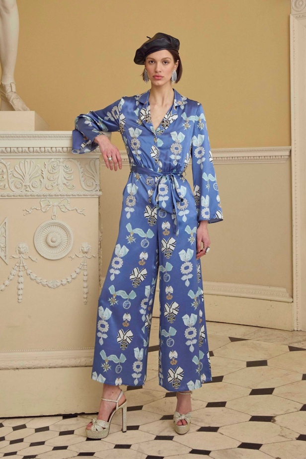 عرض أزياء Temperley London لخريف وشتاء 2025-2026