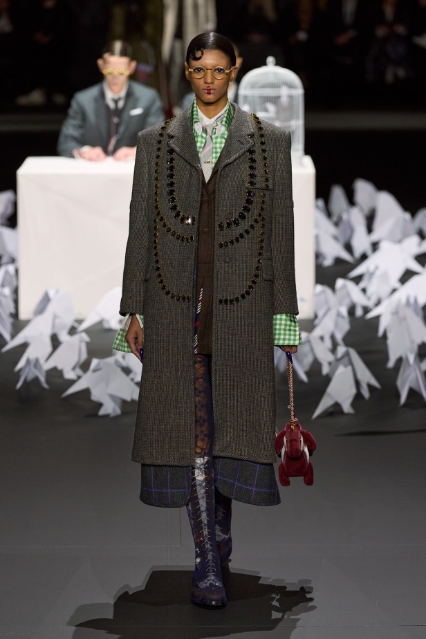 مجموعة Thom Browne لخريف وشتاء 2025 في نيويورك