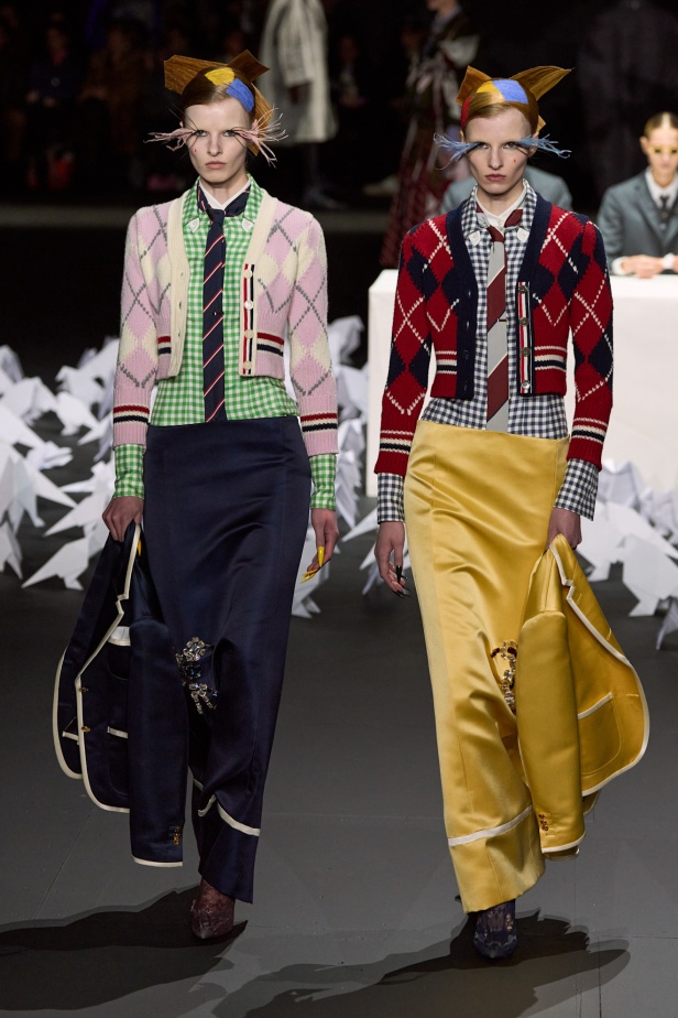 مجموعة Thom Browne لخريف وشتاء 2025 في نيويورك