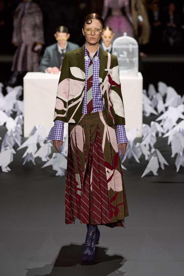 مجموعة Thom Browne لخريف وشتاء 2025 في نيويورك