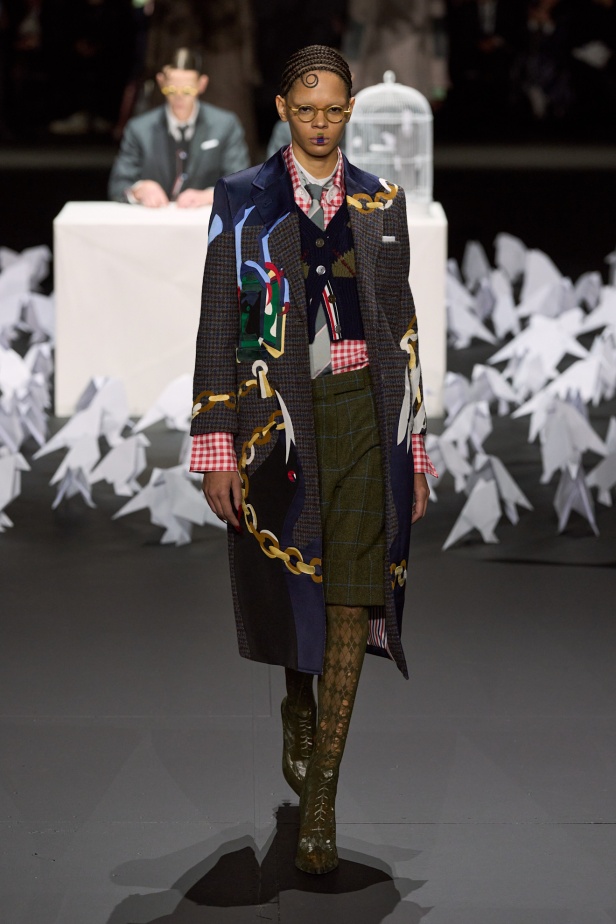 مجموعة Thom Browne لخريف وشتاء 2025 في نيويورك