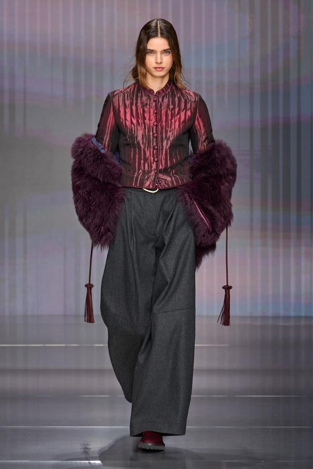 مجموعة جورجيو أرماني لخريف 2026... آفاق جديدة وحقبة "سيلفانا أرماني"‏