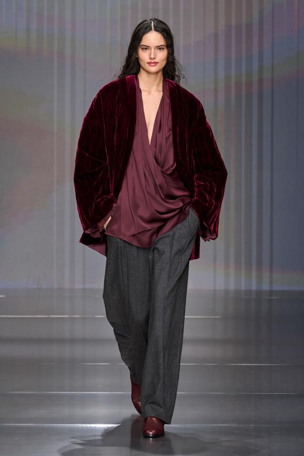 مجموعة جورجيو أرماني لخريف 2026... آفاق جديدة وحقبة "سيلفانا أرماني"‏