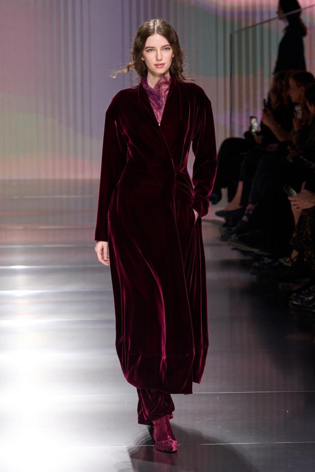 مجموعة جورجيو أرماني لخريف 2026... آفاق جديدة وحقبة "سيلفانا أرماني"‏