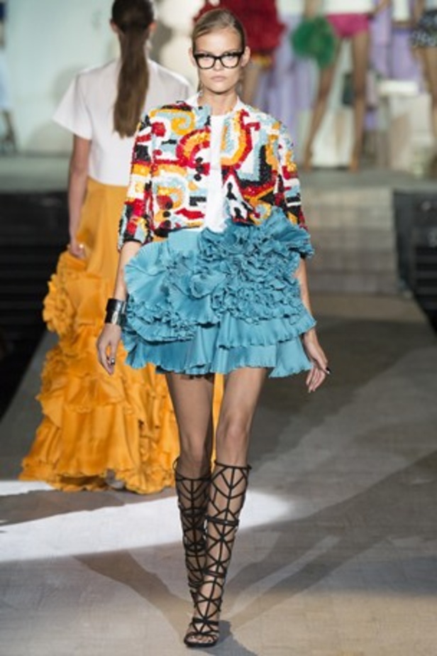 موضة الجينز والكشاكش في عرض Dsquared 2 