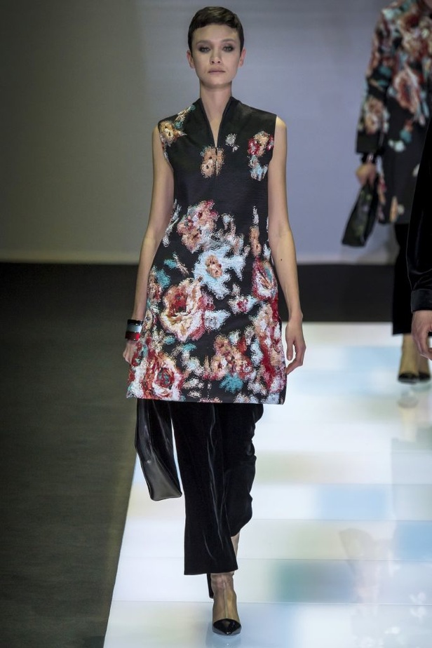 عرض جورجيو ارماني لخريف وشتاء 2016-2017