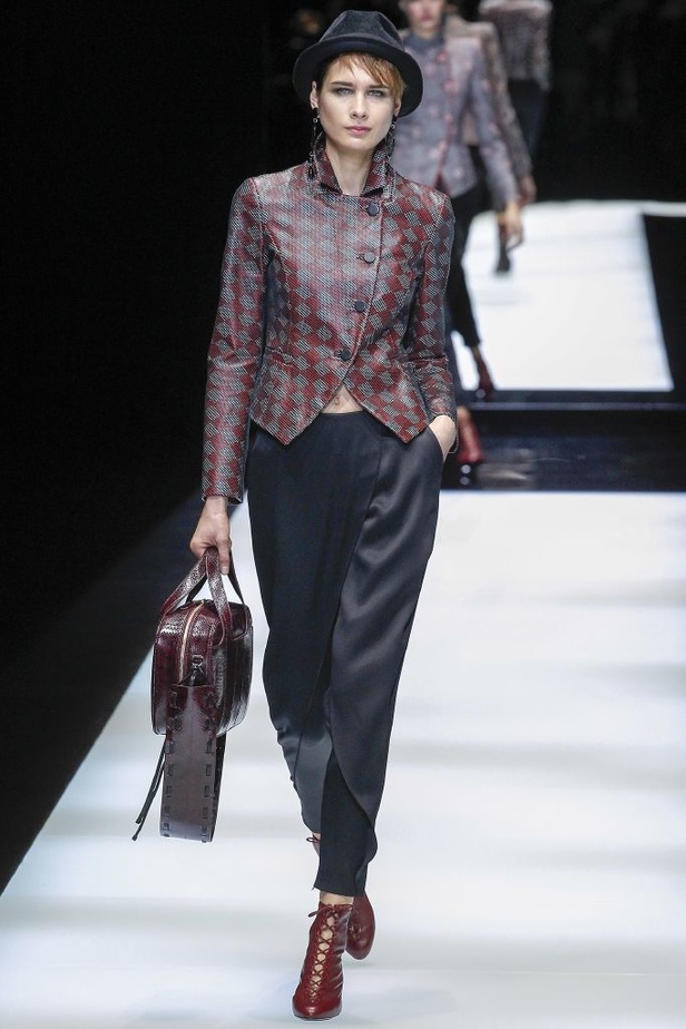 مجموعة جورجيو أرماني لخريف وشتاء 2017