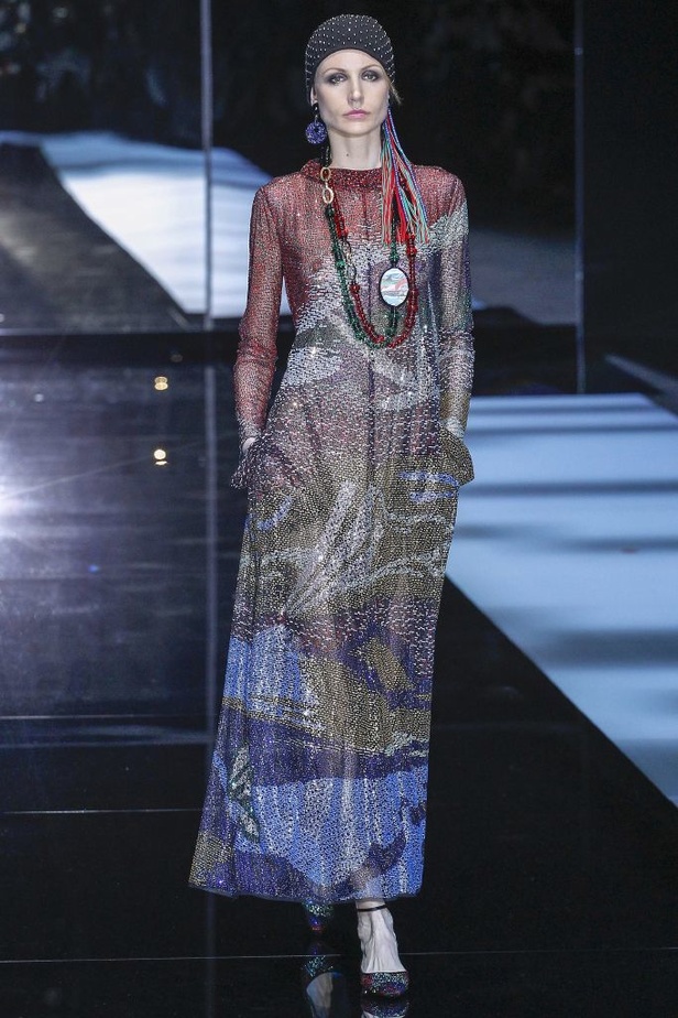 مجموعة جورجيو أرماني لخريف وشتاء 2017