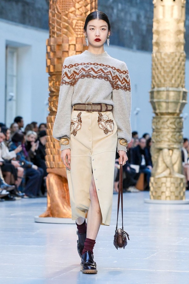 مجموعة كلوي Chloe لخريف وشتاء 2020-2021 خلال اسبوع الموضة في باريس