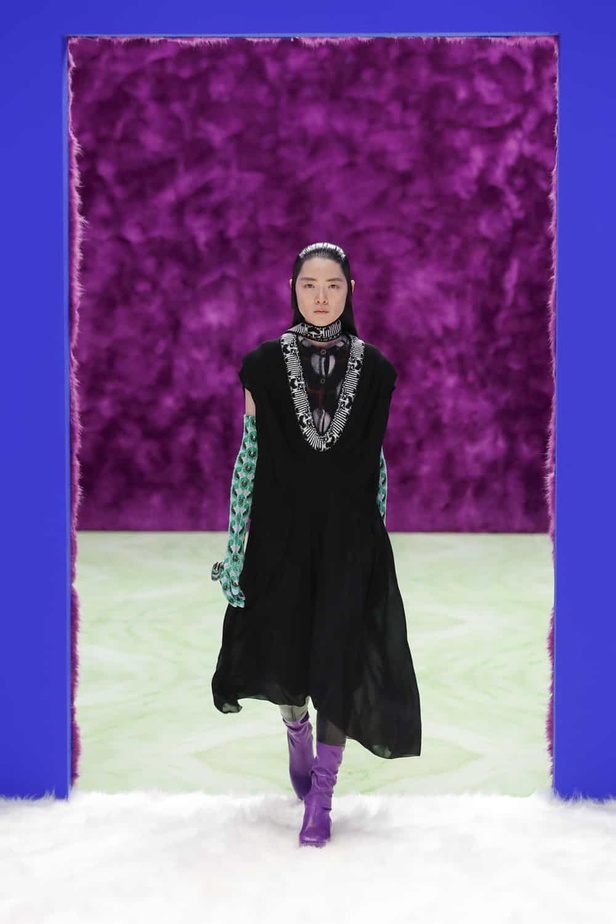 عرض ازياء مجموعة Prada لموسم خريف وشتاء 2021 في ميلانو