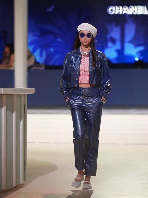  أكسسوارات القش في مجموعة شانيل كروز 2019