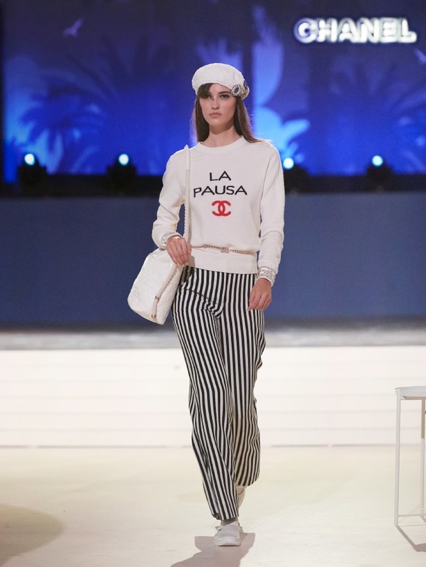  أكسسوارات القش في مجموعة شانيل كروز 2019