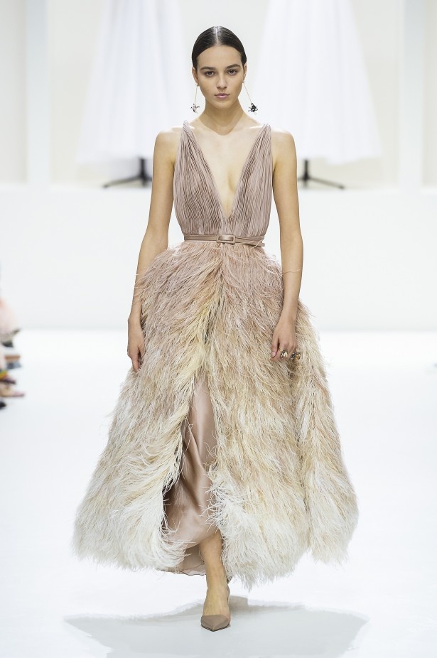 الأنوثة والأناقة.. عنوانا مجموعة دار Dior للهوت كوتور لخريف وشتاء 2018 - 2019 