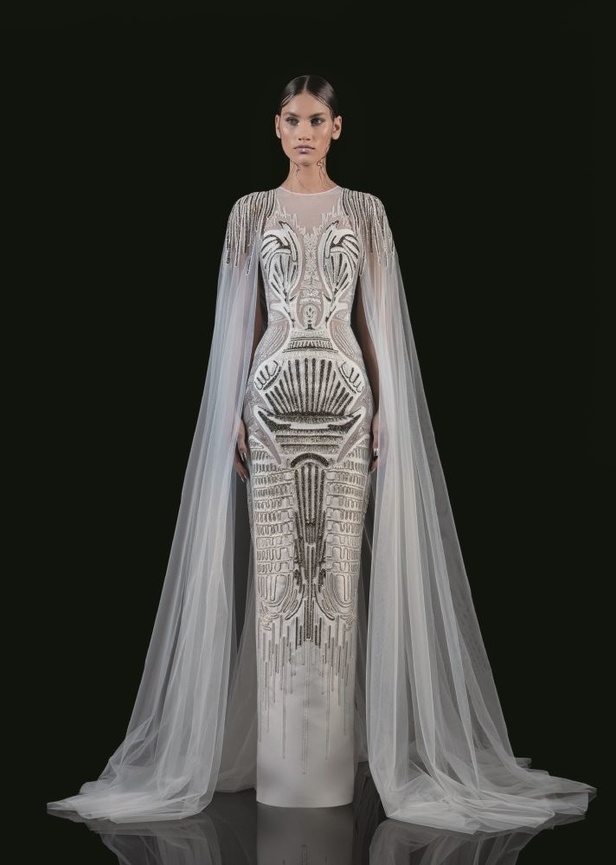 أحدث فساتين من مجموعة ازياء باسيل سودا لشتاء 2018