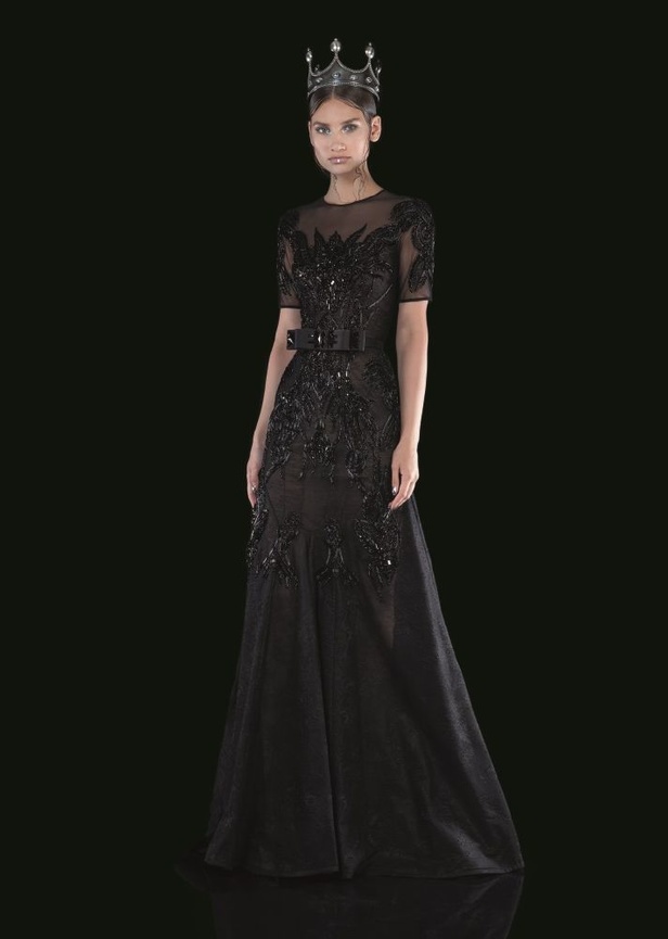 أحدث فساتين من مجموعة ازياء باسيل سودا لشتاء 2018