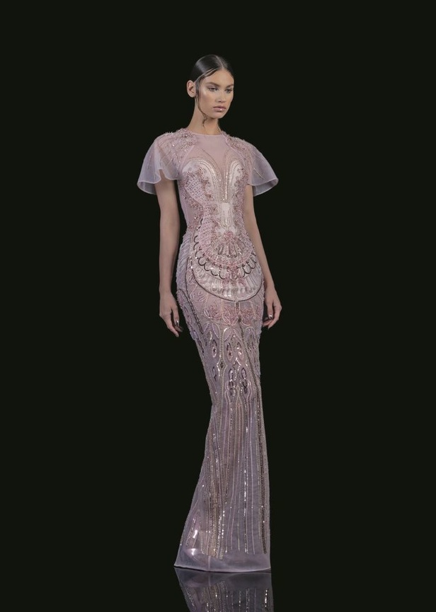 أحدث فساتين من مجموعة ازياء باسيل سودا لشتاء 2018