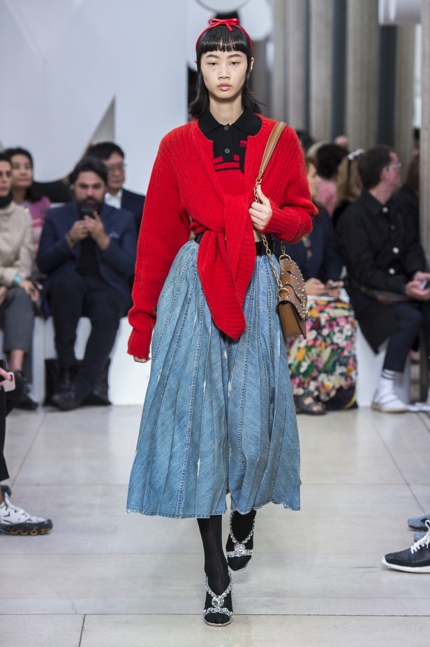 عرض Miu Miu للألبسة الجاهزة لربيع 2019